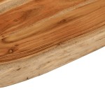 vidaXL Blat de baie, 70x60x2,5 cm, dreptunghiular, lemn masiv acacia vidaXL Blat de baie, 70x60x2,5 cm, dreptunghiular, lemn masiv acacia