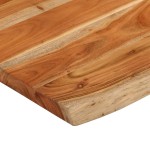 vidaXL Blat de baie, 70x60x2,5 cm, dreptunghiular, lemn masiv acacia vidaXL Blat de baie, 70x60x2,5 cm, dreptunghiular, lemn masiv acacia