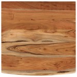 vidaXL Blat birou 80x80x2,5 cm, pătrat, lemn masiv acacia margine vie