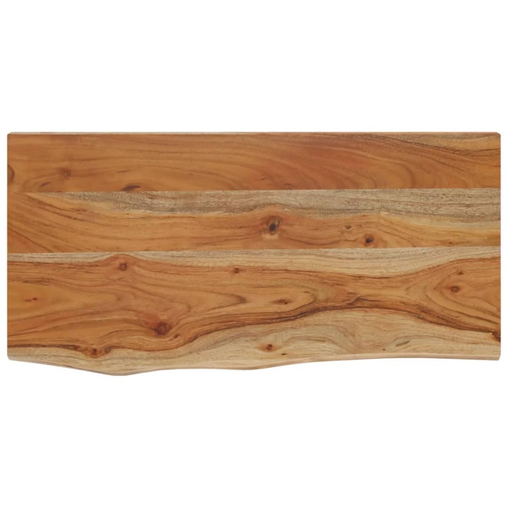 vidaXL Raft perete 40x20x3,8 cm dreptunghiular lemn acacia margine vie