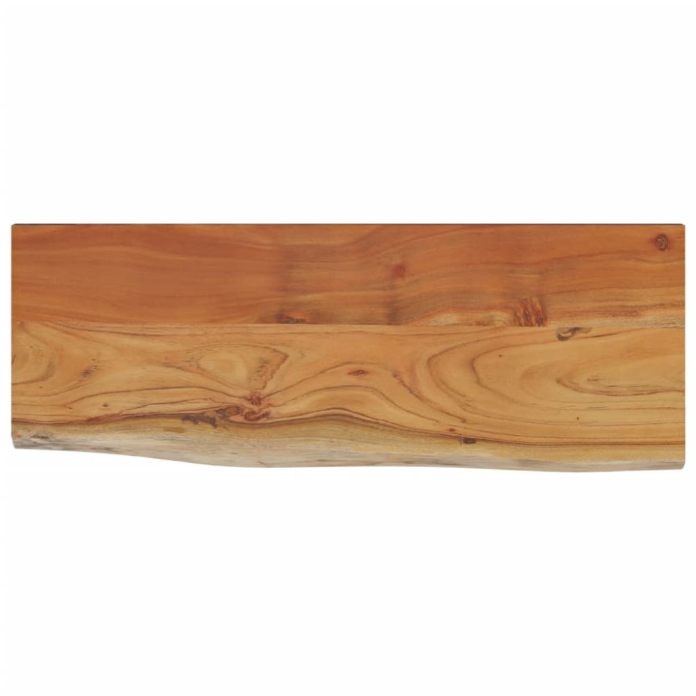 vidaXL Raft perete 50x20x3,8 cm dreptunghiular lemn acacia margine vie