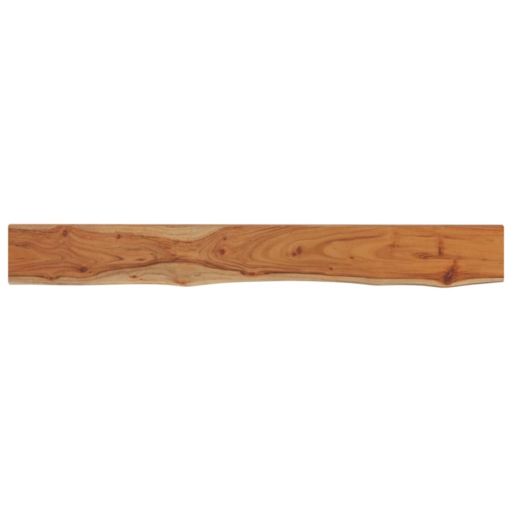 vidaXL Raft perete 140x20x3,8cm dreptunghiular lemn acacia margine vie