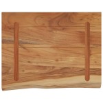 vidaXL Raft perete 40x30x3,8 cm dreptunghiular lemn acacia margine vie vidaXL Raft perete 40x30x3,8 cm dreptunghiular lemn acacia margine vie