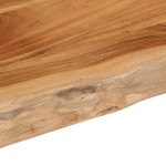 vidaXL Raft perete 40x30x3,8 cm dreptunghiular lemn acacia margine vie vidaXL Raft perete 40x30x3,8 cm dreptunghiular lemn acacia margine vie
