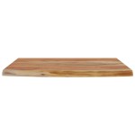 vidaXL Raft perete 50x30x3,8 cm dreptunghiular lemn acacia margine vie vidaXL Raft perete 50x30x3,8 cm dreptunghiular lemn acacia margine vie