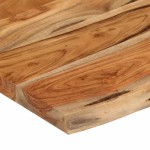 vidaXL Raft perete 50x30x3,8 cm dreptunghiular lemn acacia margine vie vidaXL Raft perete 50x30x3,8 cm dreptunghiular lemn acacia margine vie