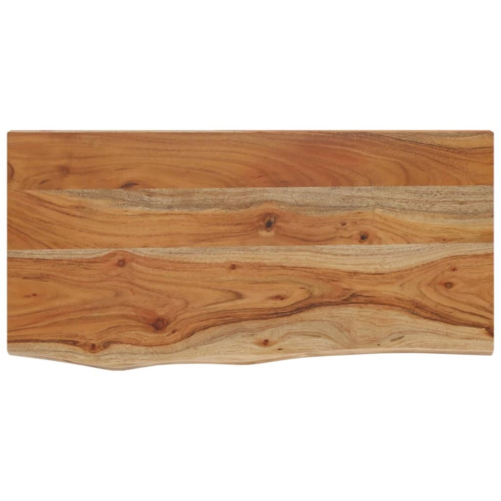 vidaXL Raft perete 60x30x3,8 cm dreptunghiular lemn acacia margine vie