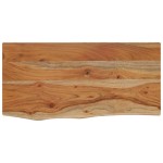 vidaXL Raft perete 60x30x3,8 cm dreptunghiular lemn acacia margine vie