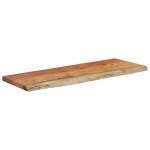 vidaXL Raft perete 70x30x3,8 cm dreptunghiular lemn acacia margine vie vidaXL Raft perete 70x30x3,8 cm dreptunghiular lemn acacia margine vie
