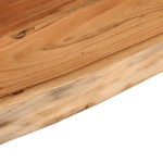 vidaXL Raft perete 80x30x3,8 cm dreptunghiular lemn acacia margine vie vidaXL Raft perete 80x30x3,8 cm dreptunghiular lemn acacia margine vie