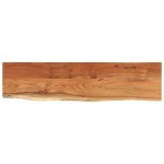 vidaXL Raft perete 120x30x3,8cm dreptunghiular lemn acacia margine vie