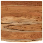 vidaXL Raft perete 40x40x3,8 cm pătrat lemn masiv acacia margine vie