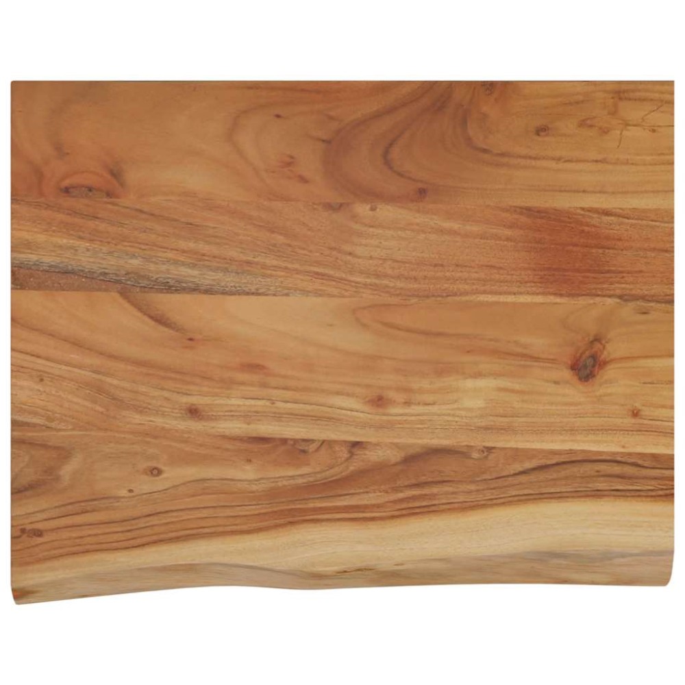 vidaXL Raft perete 50x40x3,8 cm dreptunghiular lemn acacia margine vie