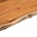 vidaXL Blat masă 80x40x3,8 cm dreptunghiular lemn acacia margine vie