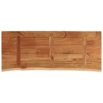 vidaXL Blat masă 90x40x3,8 cm dreptunghiular lemn acacia margine vie