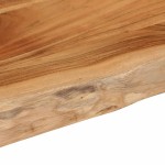 vidaXL Blat masă 100x40x3,8 cm dreptunghiular lemn acacia margine vie