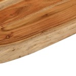 vidaXL Blat de baie, 80x60x3,8 cm, dreptunghiular, lemn masiv acacia