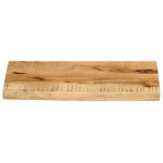 vidaXL Blat de masă margine naturală, 40x20x2,5 cm, lemn masiv mango vidaXL Blat de masă margine naturală, 40x20x2,5 cm, lemn masiv mango