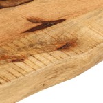 vidaXL Blat de masă margine naturală, 60x20x2,5 cm, lemn masiv mango vidaXL Blat de masă margine naturală, 60x20x2,5 cm, lemn masiv mango