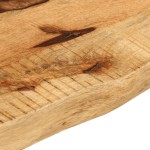 vidaXL Blat de masă margine naturală, 60x30x2,5 cm, lemn masiv mango vidaXL Blat de masă margine naturală, 60x30x2,5 cm, lemn masiv mango