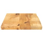 vidaXL Blat de masă margine naturală, 50x40x2,5 cm, lemn masiv mango vidaXL Blat de masă margine naturală, 50x40x2,5 cm, lemn masiv mango