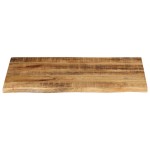 vidaXL Blat de masă margine naturală, 70x60x2,5 cm, lemn masiv mango vidaXL Blat de masă margine naturală, 70x60x2,5 cm, lemn masiv mango