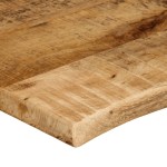 vidaXL Blat de masă margine naturală, 70x60x2,5 cm, lemn masiv mango vidaXL Blat de masă margine naturală, 70x60x2,5 cm, lemn masiv mango
