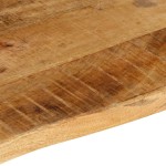 vidaXL Blat de masă margine naturală, 70x60x2,5 cm, lemn masiv mango vidaXL Blat de masă margine naturală, 70x60x2,5 cm, lemn masiv mango