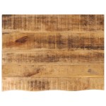 vidaXL Blat de masă margine naturală, 90x60x2,5 cm, lemn masiv mango vidaXL Blat de masă margine naturală, 90x60x2,5 cm, lemn masiv mango