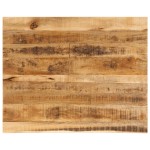vidaXL Blat de masă margine naturală, 100x80x2,5 cm, lemn masiv mango vidaXL Blat de masă margine naturală, 100x80x2,5 cm, lemn masiv mango