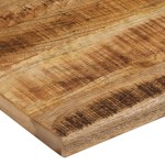 vidaXL Blat de masă margine naturală, 100x80x2,5 cm, lemn masiv mango vidaXL Blat de masă margine naturală, 100x80x2,5 cm, lemn masiv mango