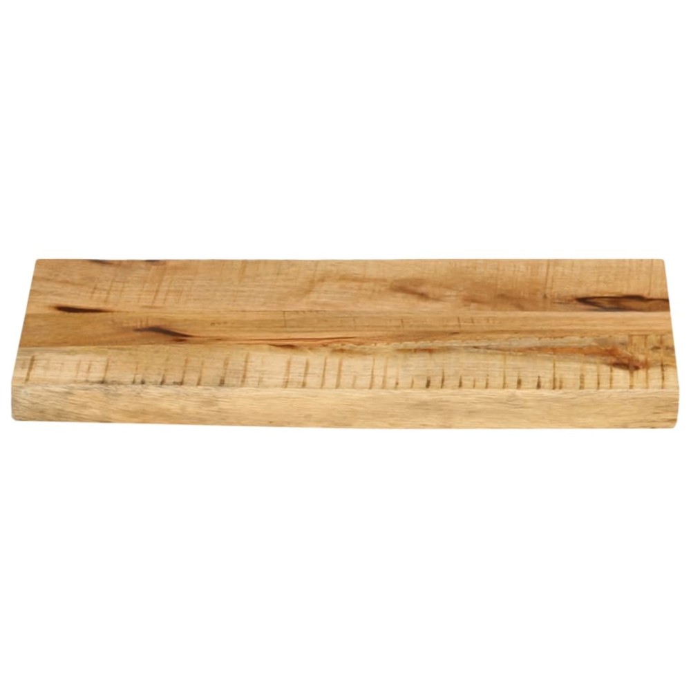 vidaXL Blat de masă margine naturală, 50x20x3,8 cm, lemn masiv mango