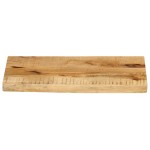 vidaXL Blat de masă margine naturală, 60x20x3,8 cm, lemn masiv mango vidaXL Blat de masă margine naturală, 60x20x3,8 cm, lemn masiv mango