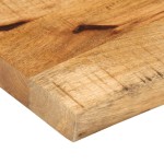 vidaXL Blat de masă margine naturală, 70x20x3,8 cm, lemn masiv mango vidaXL Blat de masă margine naturală, 70x20x3,8 cm, lemn masiv mango