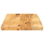 vidaXL Blat de masă margine naturală, 60x30x3,8 cm, lemn masiv mango vidaXL Blat de masă margine naturală, 60x30x3,8 cm, lemn masiv mango
