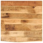 vidaXL Blat de masă margine naturală, 40x40x3,8 cm, lemn masiv mango vidaXL Blat de masă margine naturală, 40x40x3,8 cm, lemn masiv mango
