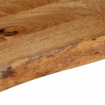vidaXL Blat de masă contur organic 60x20x2,5 cm lemn masiv de mango vidaXL Blat de masă contur organic 60x20x2,5 cm lemn masiv de mango