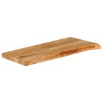 vidaXL Blat de masă contur organic 70x20x2,5 cm lemn masiv de mango vidaXL Blat de masă contur organic 70x20x2,5 cm lemn masiv de mango