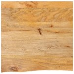 vidaXL Blat de masă contur organic 40x40x2,5 cm lemn masiv de mango vidaXL Blat de masă contur organic 40x40x2,5 cm lemn masiv de mango