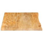 vidaXL Blat de masă contur organic 80x60x2,5 cm lemn masiv de mango vidaXL Blat de masă contur organic 80x60x2,5 cm lemn masiv de mango