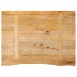 vidaXL Blat de masă contur organic 90x60x2,5 cm lemn masiv de mango vidaXL Blat de masă contur organic 90x60x2,5 cm lemn masiv de mango