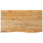 vidaXL Blat de masă contur organic 100x60x2,5 cm lemn masiv de mango