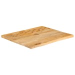 vidaXL Blat de masă contur organic 80x80x2,5 cm lemn masiv de mango vidaXL Blat de masă contur organic 80x80x2,5 cm lemn masiv de mango