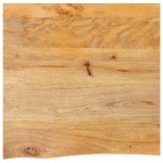 vidaXL Blat de masă contur organic 80x80x2,5 cm lemn masiv de mango vidaXL Blat de masă contur organic 80x80x2,5 cm lemn masiv de mango