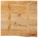 vidaXL Blat de masă contur organic 80x80x2,5 cm lemn masiv de mango vidaXL Blat de masă contur organic 80x80x2,5 cm lemn masiv de mango