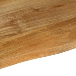 vidaXL Blat de masă contur organic 80x80x2,5 cm lemn masiv de mango vidaXL Blat de masă contur organic 80x80x2,5 cm lemn masiv de mango