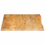 vidaXL Blat de masă contur organic 90x80x2,5 cm lemn masiv de mango vidaXL Blat de masă contur organic 90x80x2,5 cm lemn masiv de mango