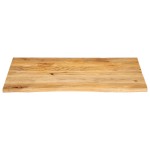vidaXL Blat de masă contur organic 100x80x2,5 cm lemn masiv de mango vidaXL Blat de masă contur organic 100x80x2,5 cm lemn masiv de mango