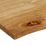 vidaXL Blat de masă contur organic 100x80x2,5 cm lemn masiv de mango vidaXL Blat de masă contur organic 100x80x2,5 cm lemn masiv de mango