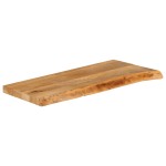 vidaXL Blat de masă contur organic 80x20x3,8 cm lemn masiv de mango vidaXL Blat de masă contur organic 80x20x3,8 cm lemn masiv de mango